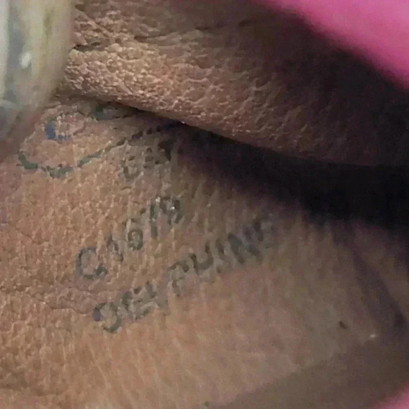 Coach Delphine Soft Leather Slip-on Buckle Ballet Flats - 8 - Picture 10 of 11